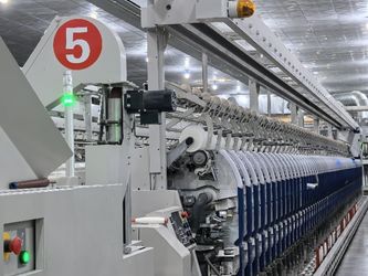Wuxi Delicate Textile Technology Co ., Ltd . 공장 생산 라인