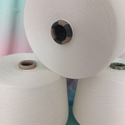 비스코스 100% 5Ply 57% 면 아크릴 가닥 28Nm/2 스판덱스 크로켓 스웨터 염색